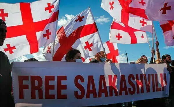 El «secuestro» de Mijaíl Saakashvili causa protestas en Georgia